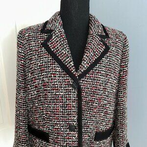 Brooks Brothers Sx 12 Boucle Tweed Jacket, Sz 12 & Skirt Sz 10 (NWT)